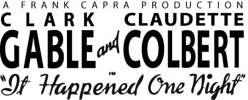 It Happened One Night