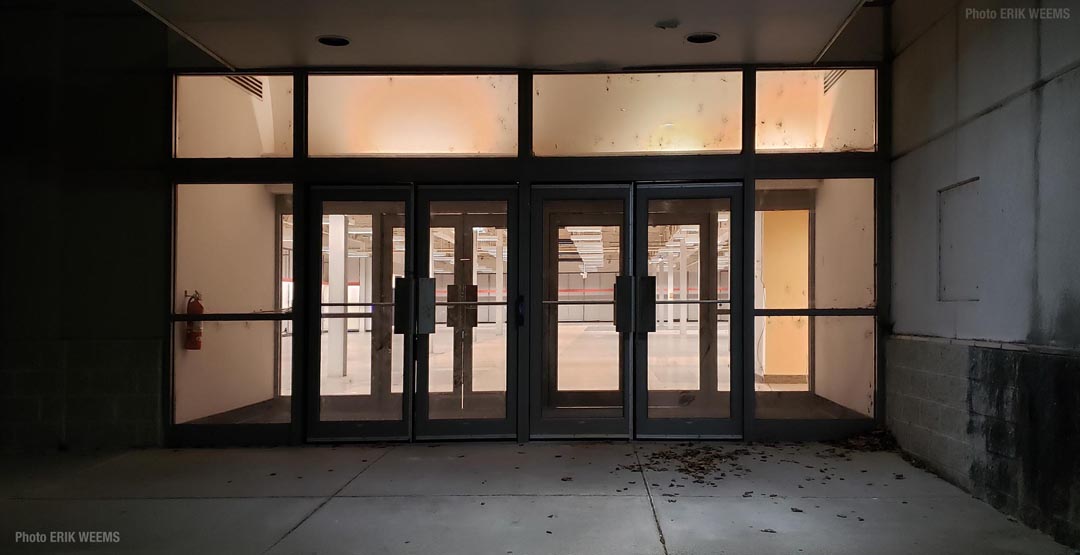 Emptied Mall Store