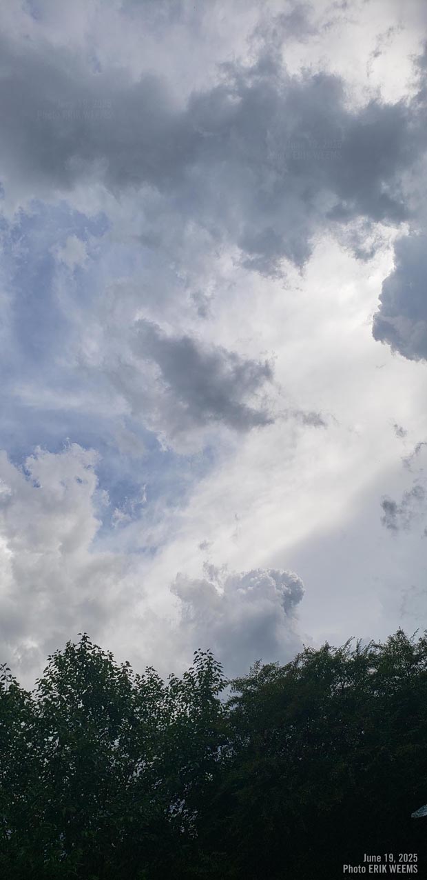 Storms coming in to Chesterfield