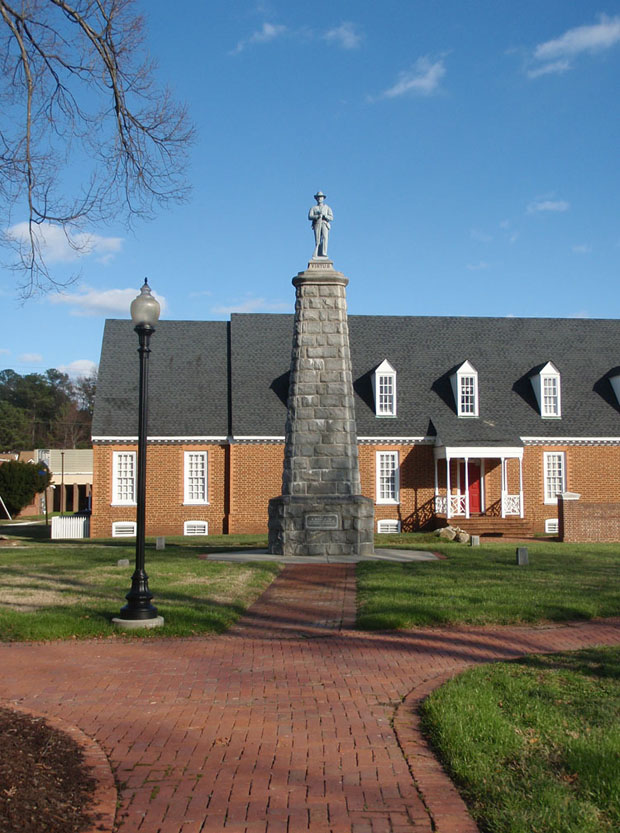 Confederate Memorial in Chesterfield County VA