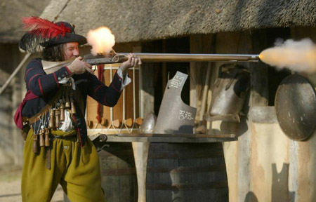 Henricus Musket Firing