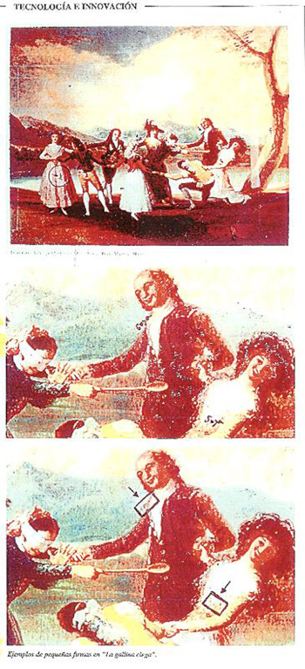 Goya authenticity work very  controversial