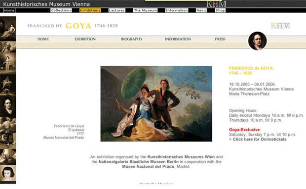 Vienna Exhibit Goya Show