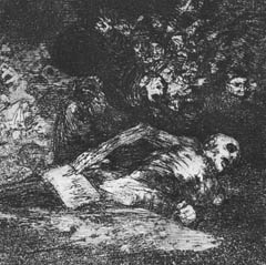 Goya - Nada - Disasters of War Plate 69