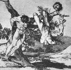 Great Deeds against the dead Goya - Disasters 39