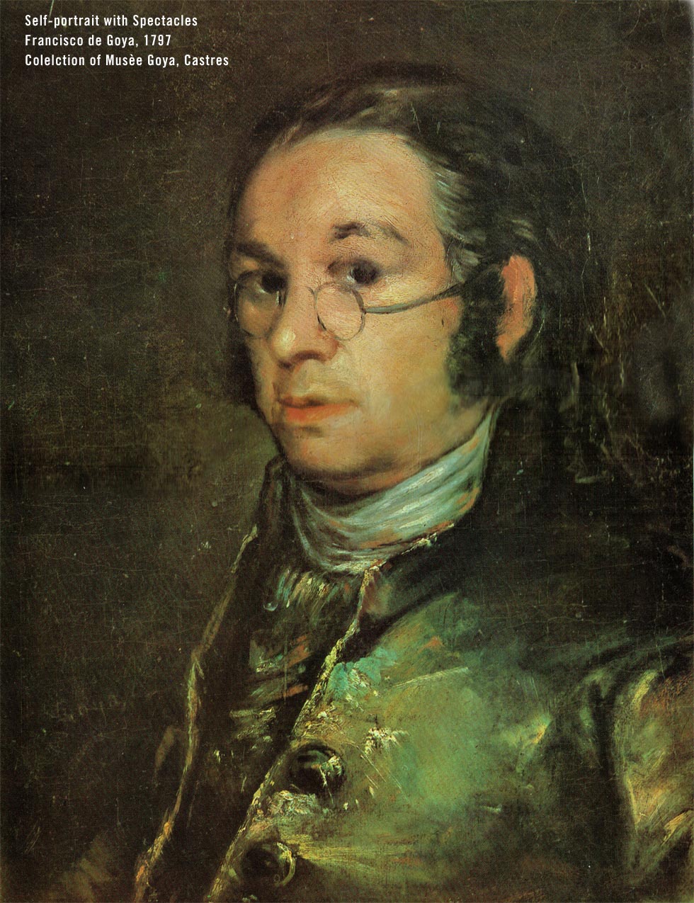 Goya Self-portrait with Spectacles