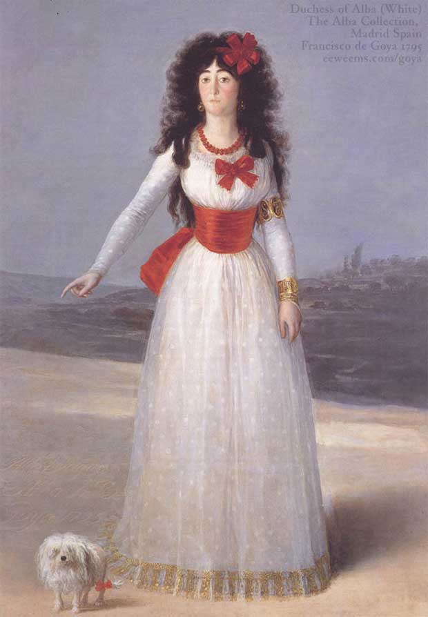 The White Duchess - Goya