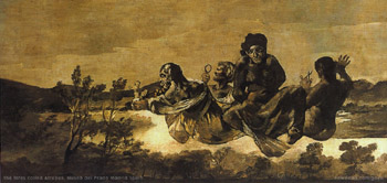 Goya Atropos Painting