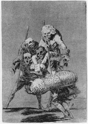 Caprichos Etching by Goya No.77