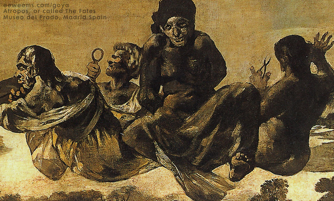 Detail image of Atropos by Goya