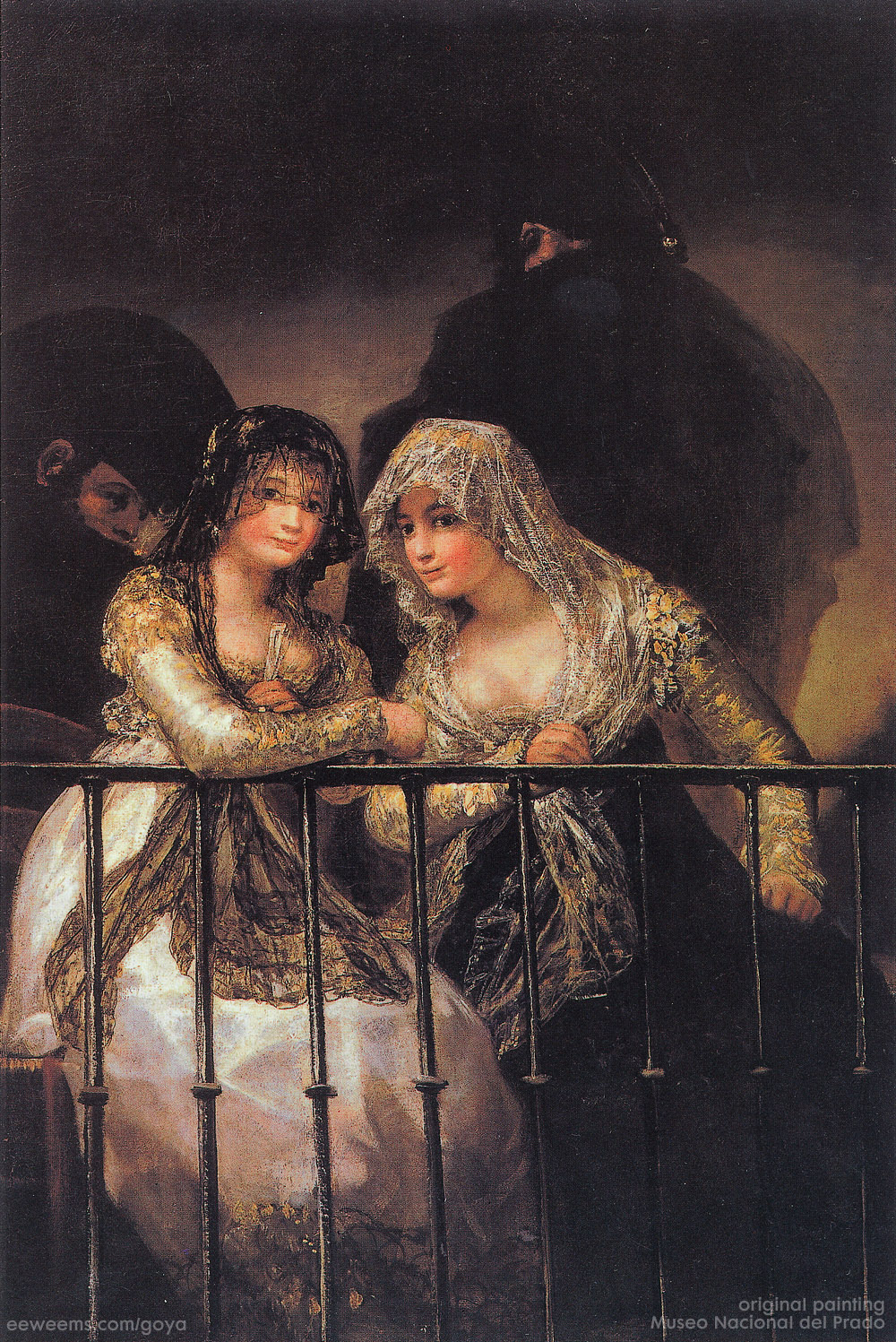 Goya Majas on a Balcony