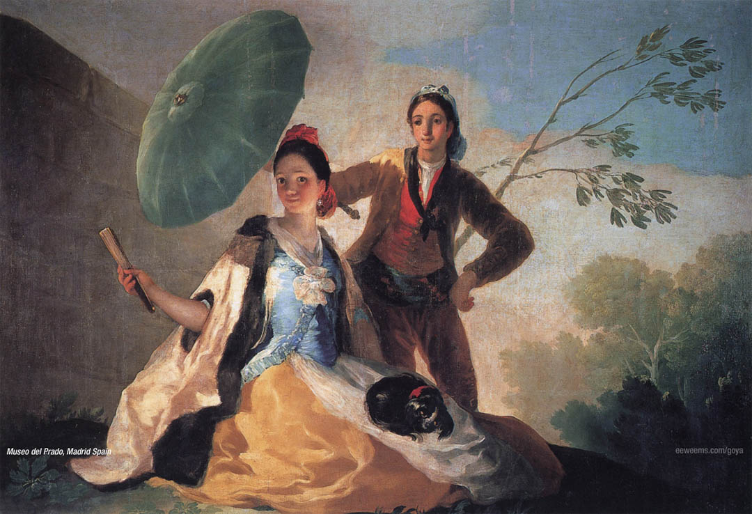 The Parasol by Goya