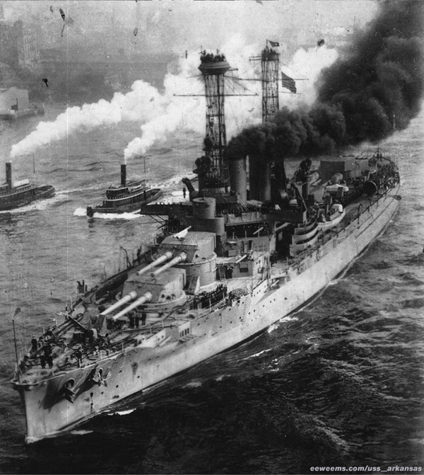 uss arkansas 1916