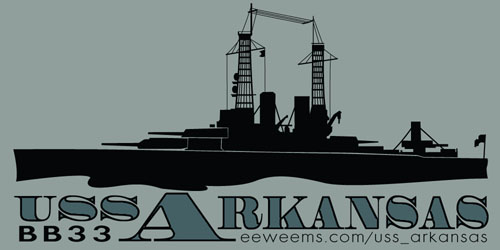 USS Arkansas BB-33