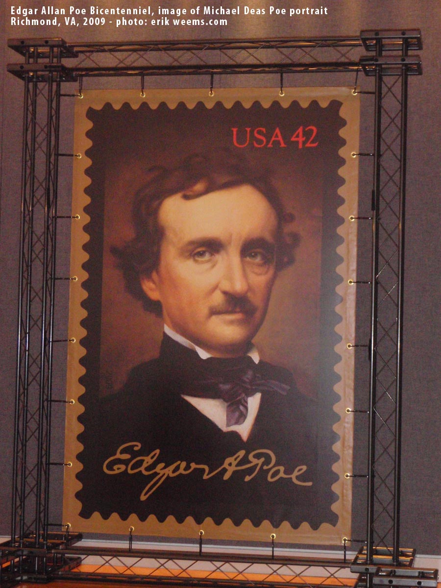 Michael Deas Edgar Allan Poe Stamp