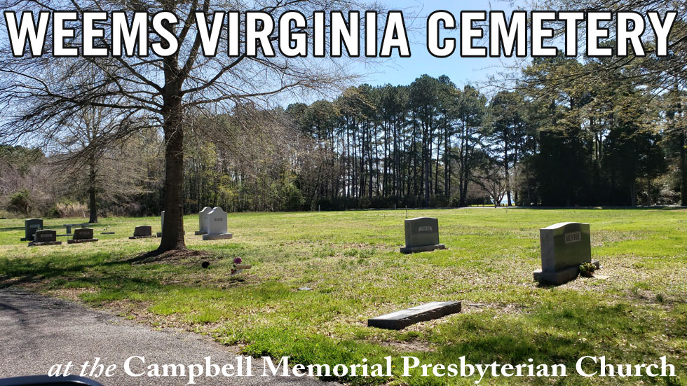 Weems Virginia Cemetery