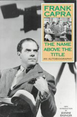 The paperback name Above Title Frank Capra