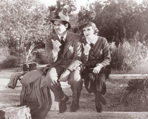 It Happened One Night - 1934 - Clark Gable and Claudette Colbert