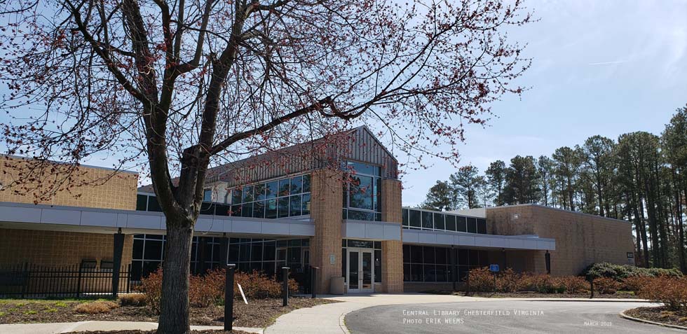 Chesterfield Virginia Central Library Spring 2019
