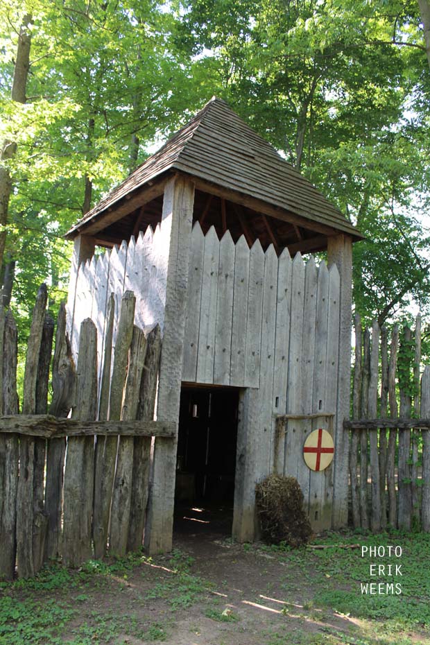 Wooden Fort Tower at Henricus
