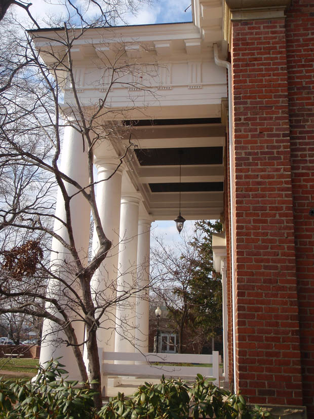 Portico Chesterfield Courthouse