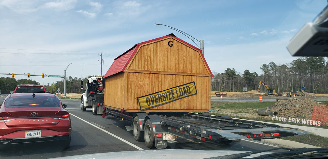 Oversize load in Chesterfield Virginia