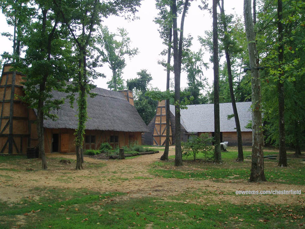 Buildings at Henricus Chesterfield