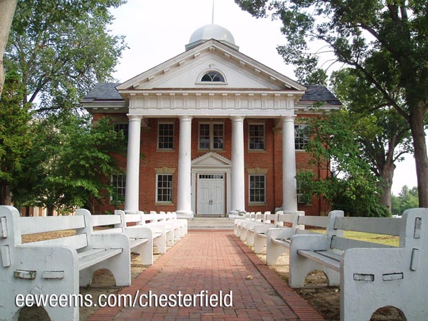 Chesterfield Courthouse Built 1917