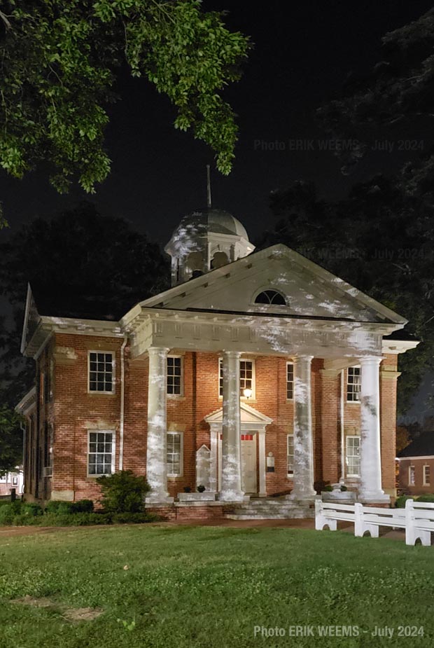 Night at the Historical Chesterfield County Courthouse