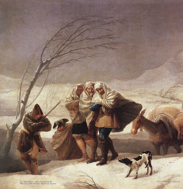 Snowstorm Goya la Nevada