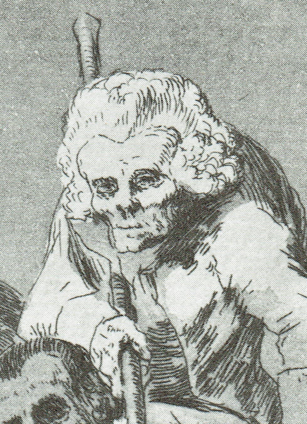 Goya - Caprichos Plate 77