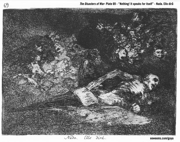 Goya Disparates Plate 19 - A Familiar Folly - 
Disparate conocido