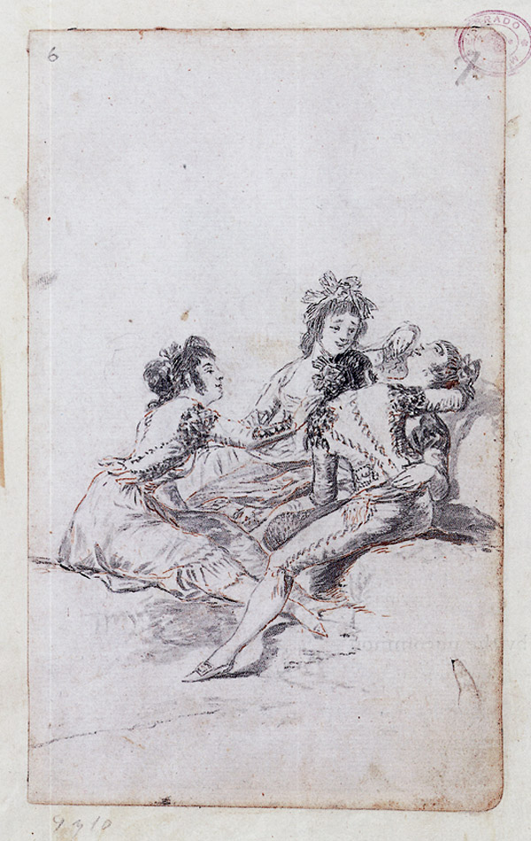 Goya Drawing Women