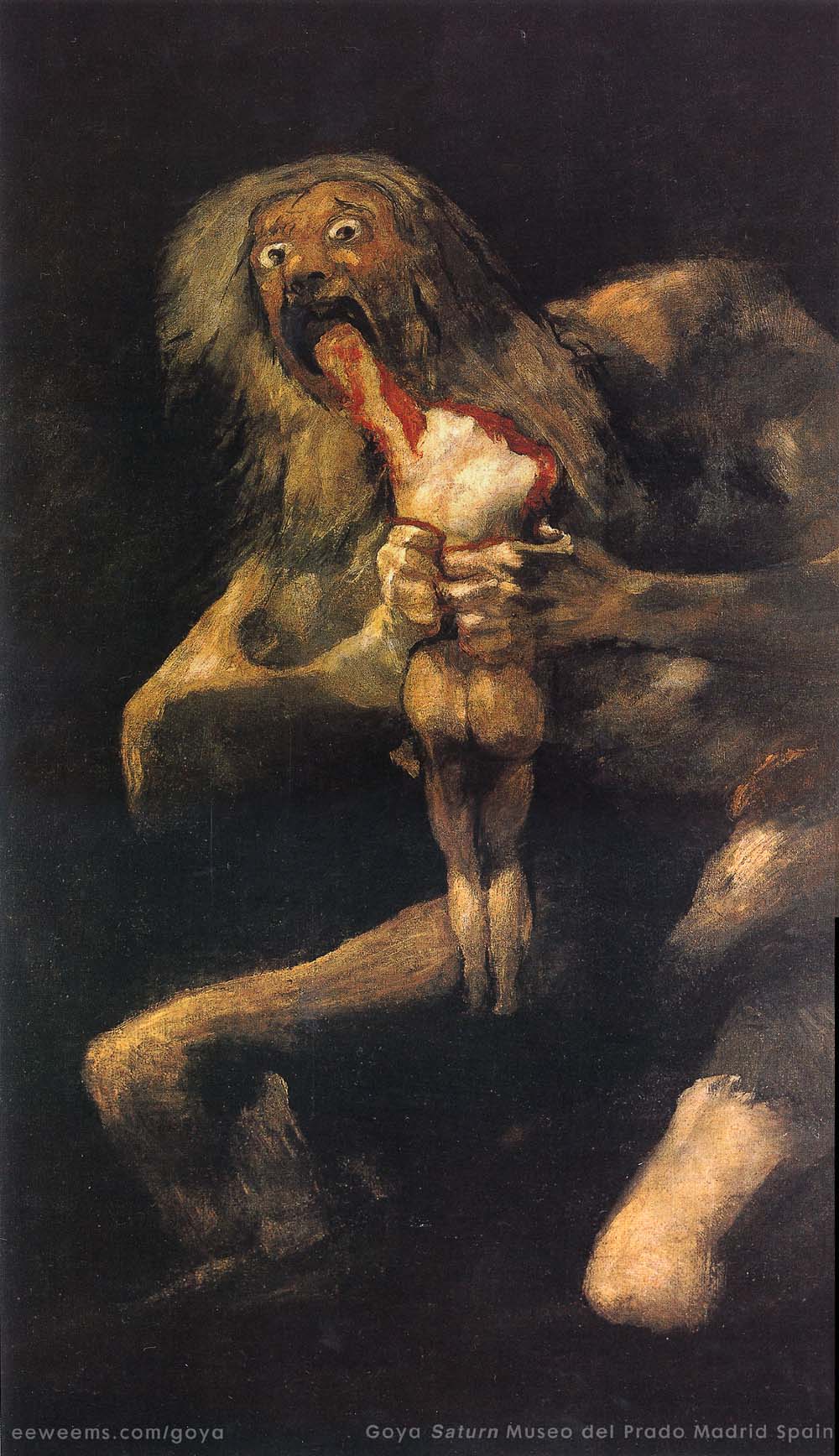 Saturn Painting Goya