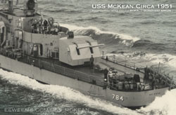 Port Stern McKean Destroyer