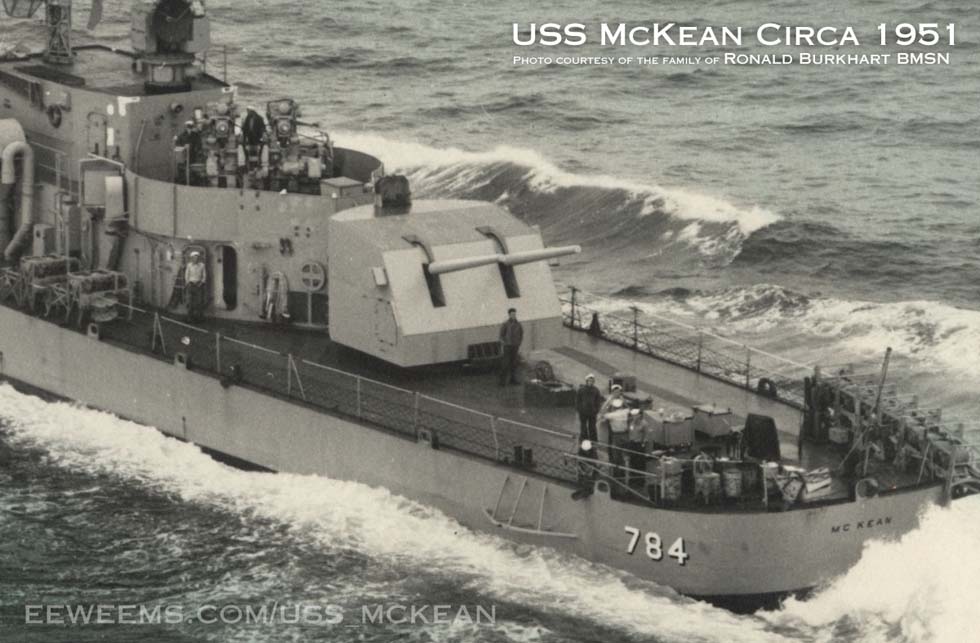 USS McKean DD 784